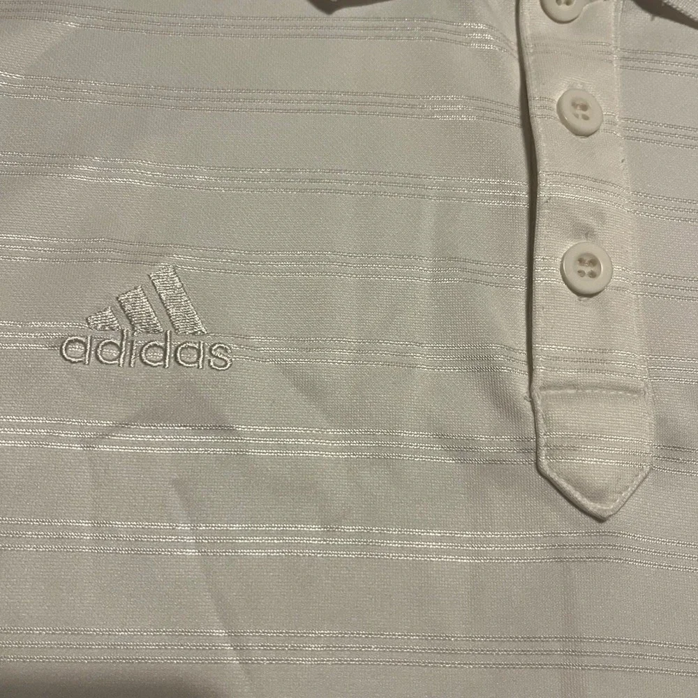 Adidas White Minnesota Lynx Basketball Polo Shirt Large